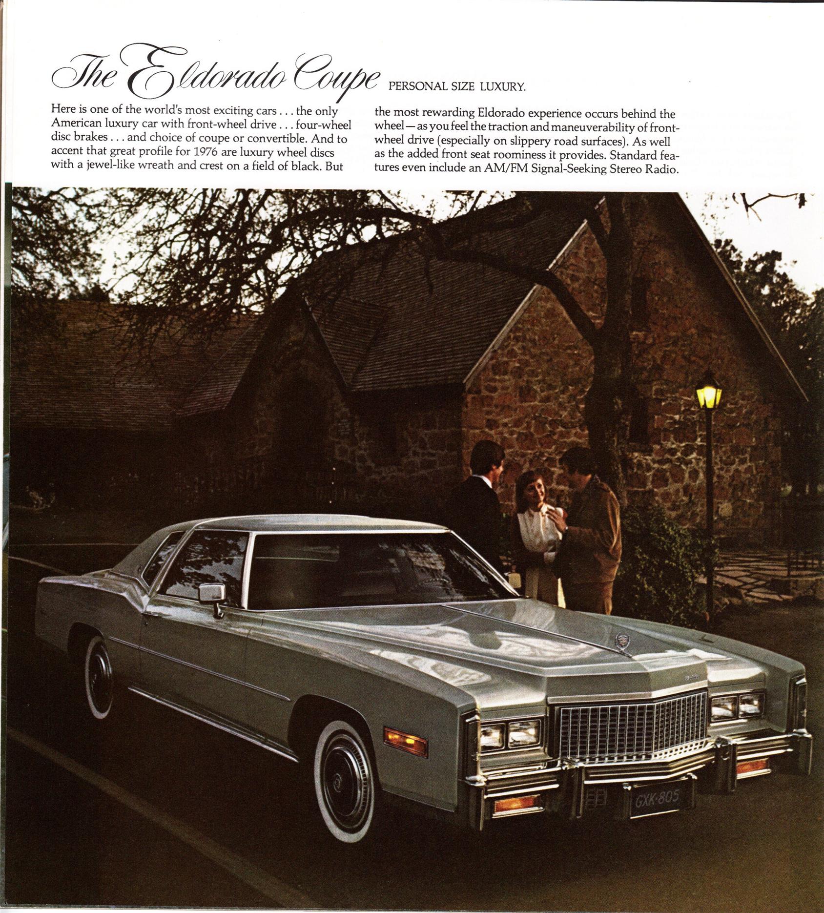 1976 Cadillac Brochure Page 16